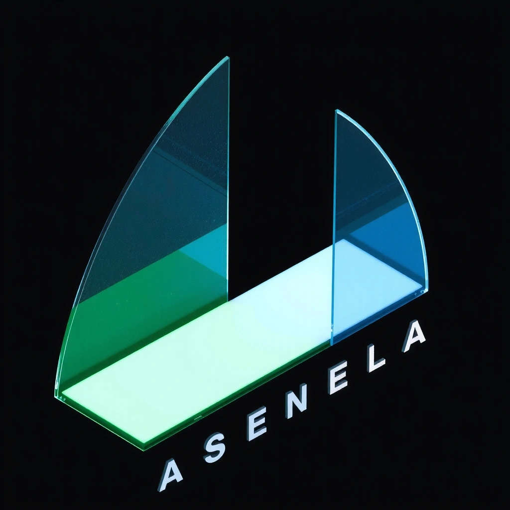 Asenela architectural abstract representing strategic intersection